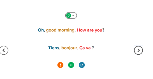 good morning bon jour