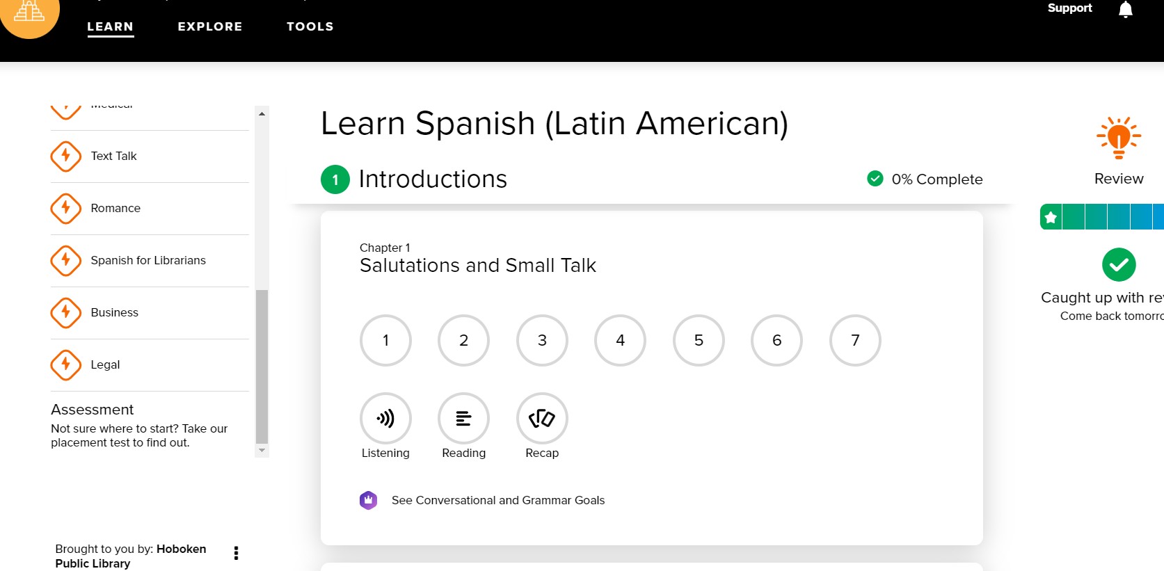 Learn Spanish